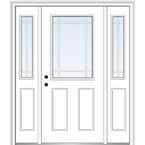 MMI Door 68.5 in. x 81.75 in. Internal Grilles Right-Hand Inswing 1/2 ...