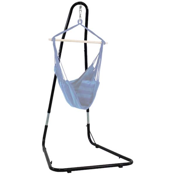 Steel Details about   Sunnydaze Adjustable Heavy-Duty Hammock Chair Stand Adjusts up to 93" 