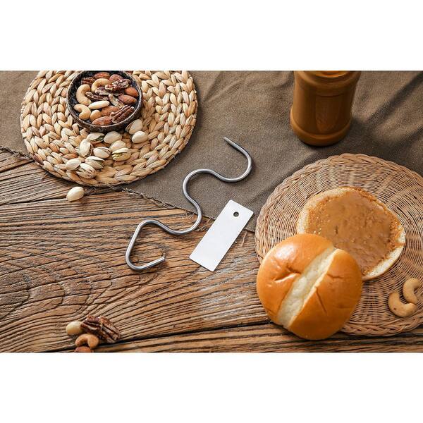 Stainless Steel Peanut Butter Stirrer Set for 12-30 oz. Jars Mixes
