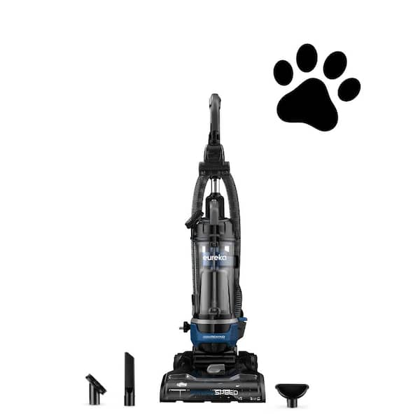 Eureka PowerSpeed Cord Rewind Upright Bagless Vacuum Cleaner with LED  Headlights and Pet Turbo Tool HDUE2CR - The Home Depot
