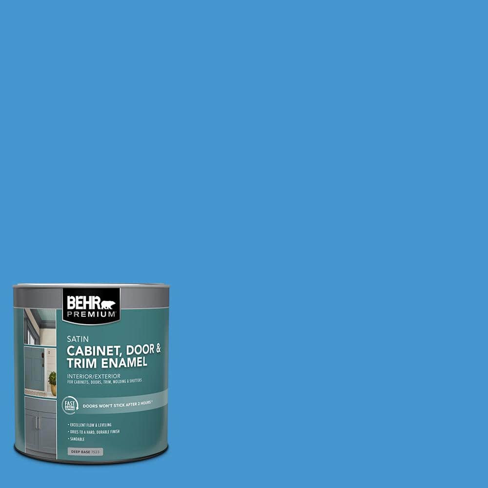 1 qt. #P510-5 Perfect Sky Satin Enamel Interior/Exterior Cabinet, Door & Trim Paint price history on PriceWatchPro