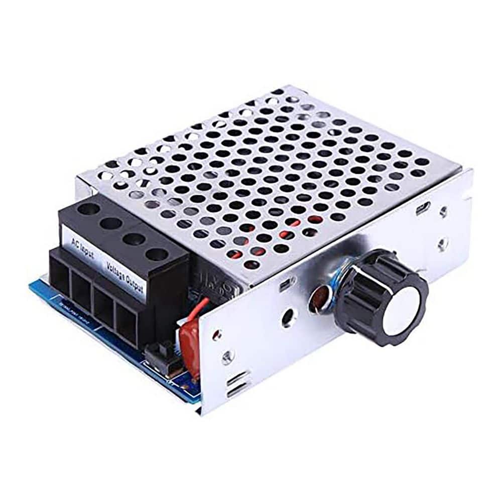 10000-Watt AC 110-230-Volt SCR Voltage Regulator Dimmer Thyristor Controller Aluminum Shell 1-Pack Intelligent Control price history on PriceWatchPro