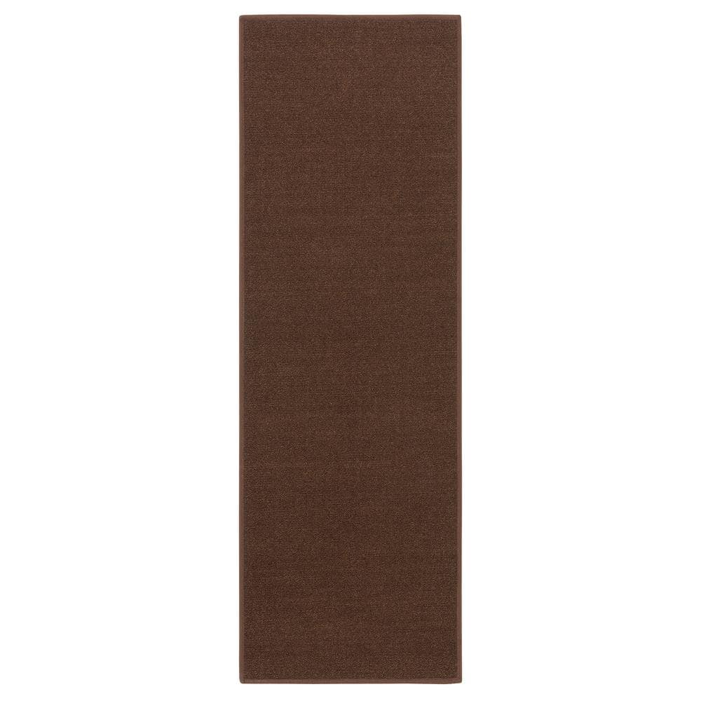 20 x 59 Ottomanson Softy Collection Runner Rug 5 Feet Brown 20 x 59 Ottomanson Softy Collection Runner Rug 5 Feet Brown