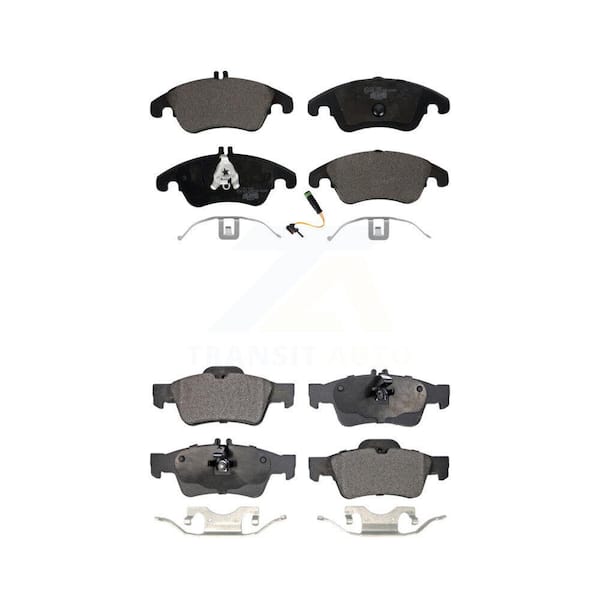 TEC Front Rear Ceramic Brake Pads Kit For Mercedes-Benz E350 E400 CLS400 E250 KTC-100154