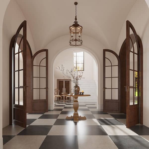 Italian Metalia Porcelain 24 in. x 24 in. x 9mm Flooring and Wall Tile Pallet - Black (20PCS, 80 sq. ft.)