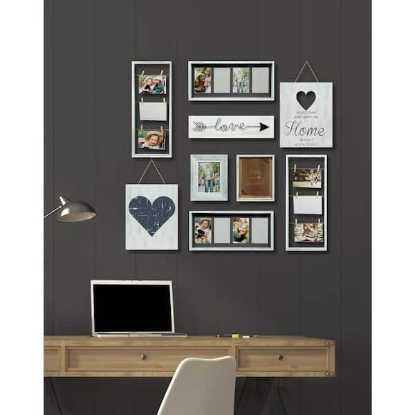 White - Picture Frames - Home Decor - The Home Depot