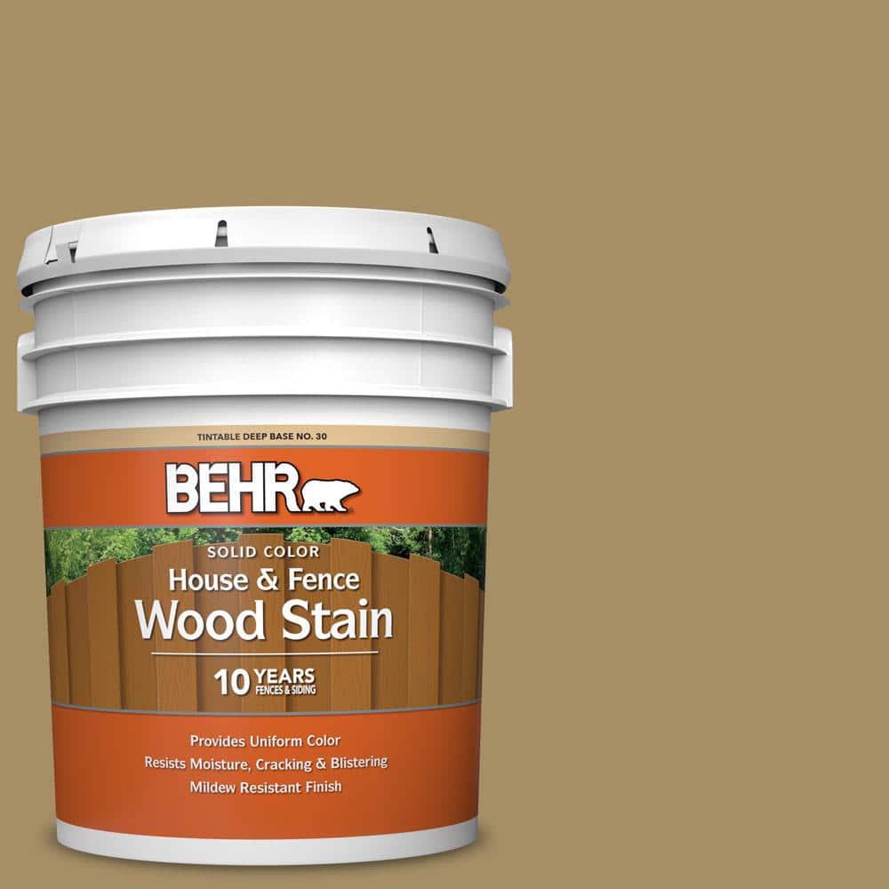 5 gal. #350F-6 Fossil Butte Solid Color House and Fence Exterior Wood Stain price history on PriceWatchPro