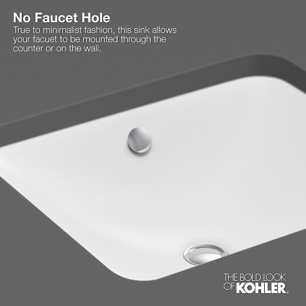 kohler almond bathroom sink