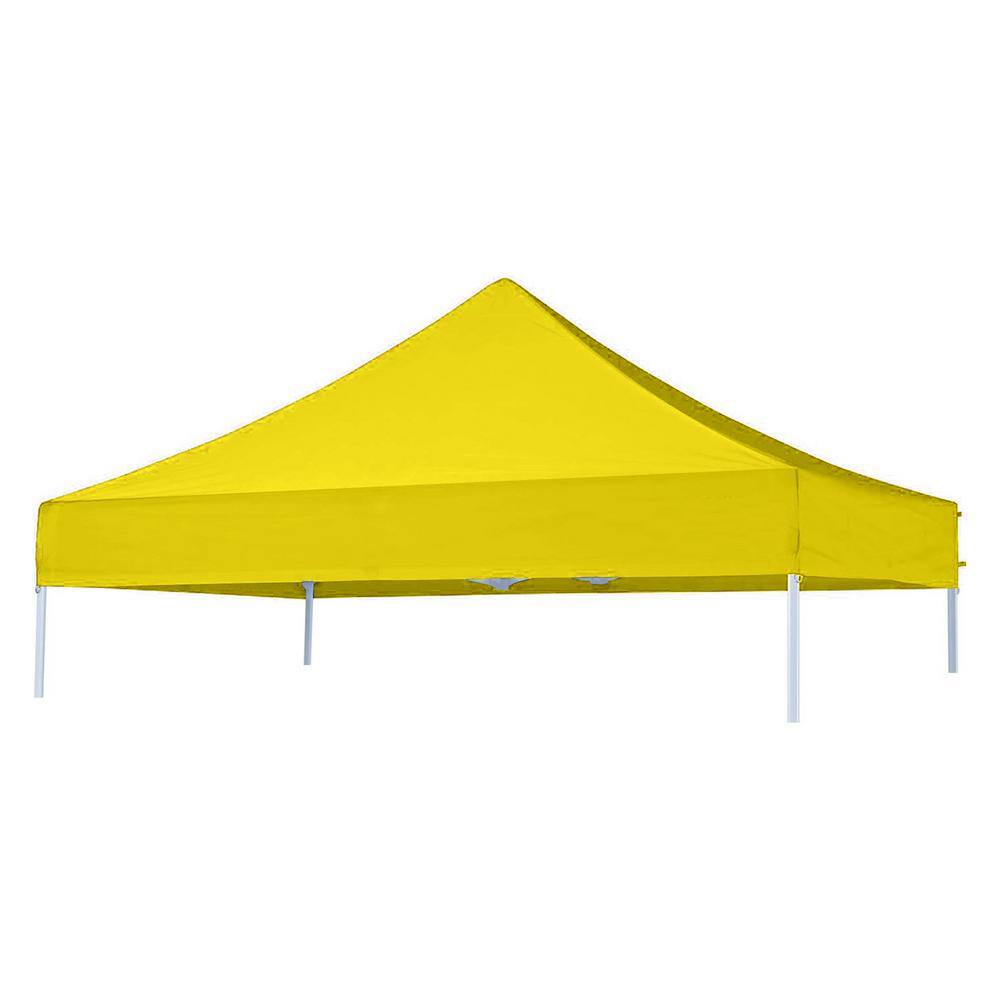 USA Pop Up Replacement 8 ft. x 8 ft. Canopy Tent Top Cover, Instant Ez Canopy Top Cover (yellow)