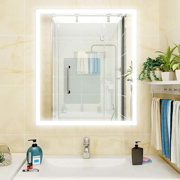 Led Smart Mirror For Bathroom Lighted, Bathroom Vanities Mirrors And Lighting