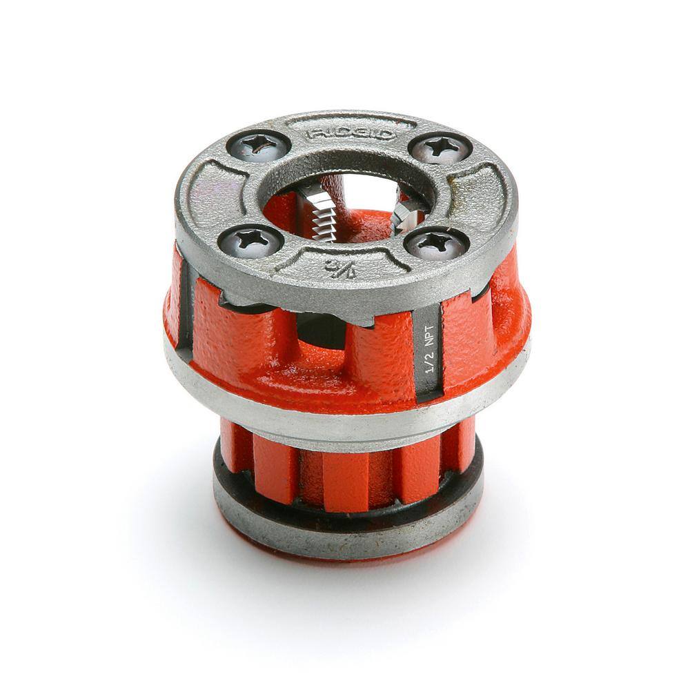 RIDGID 1 2 In 00 R Manual Ratchet NPT Pipe Threading Right Hand Die 