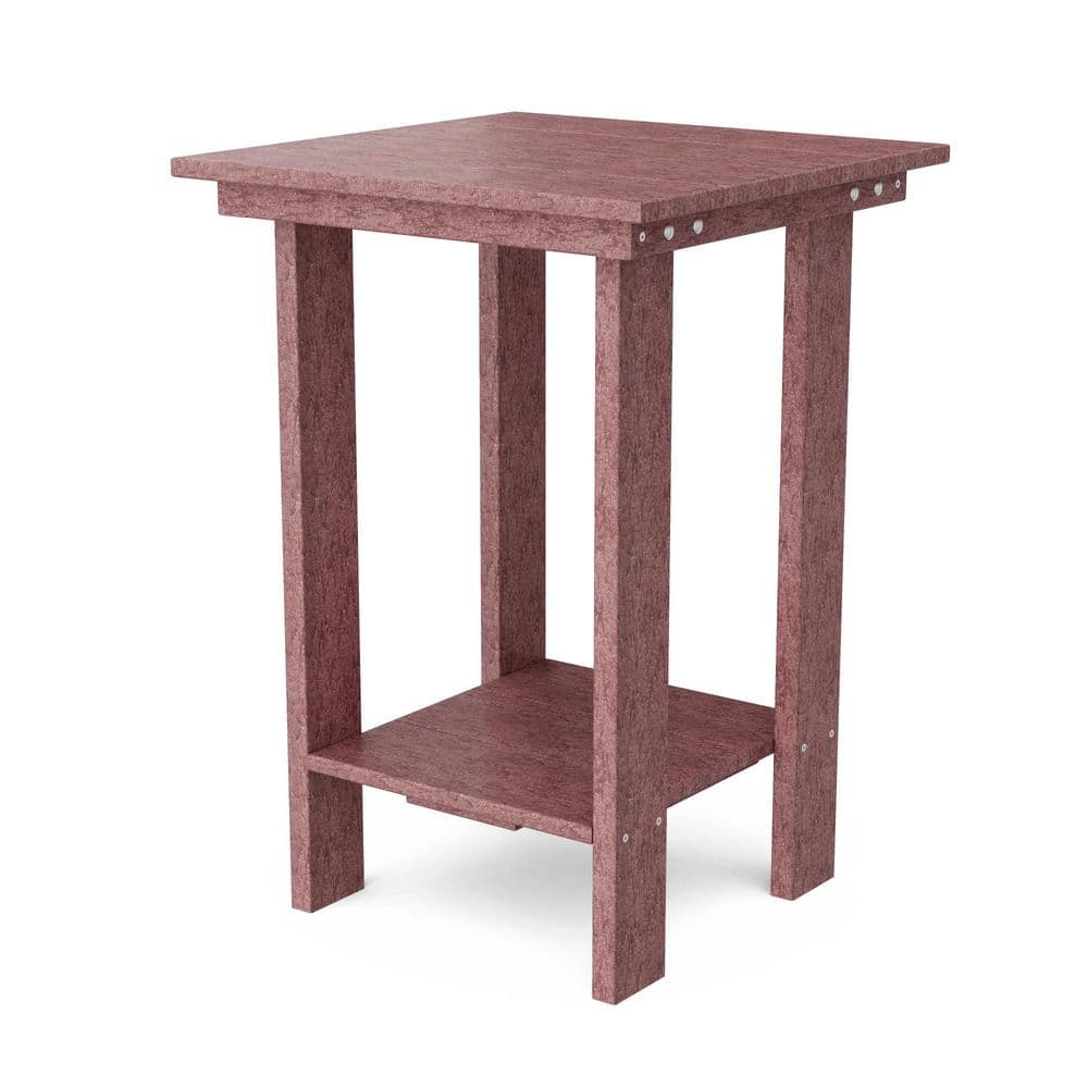 Contemporary Cherrywood HDPE Plastic Outdoor Balcony Side Table price history on PriceWatchPro