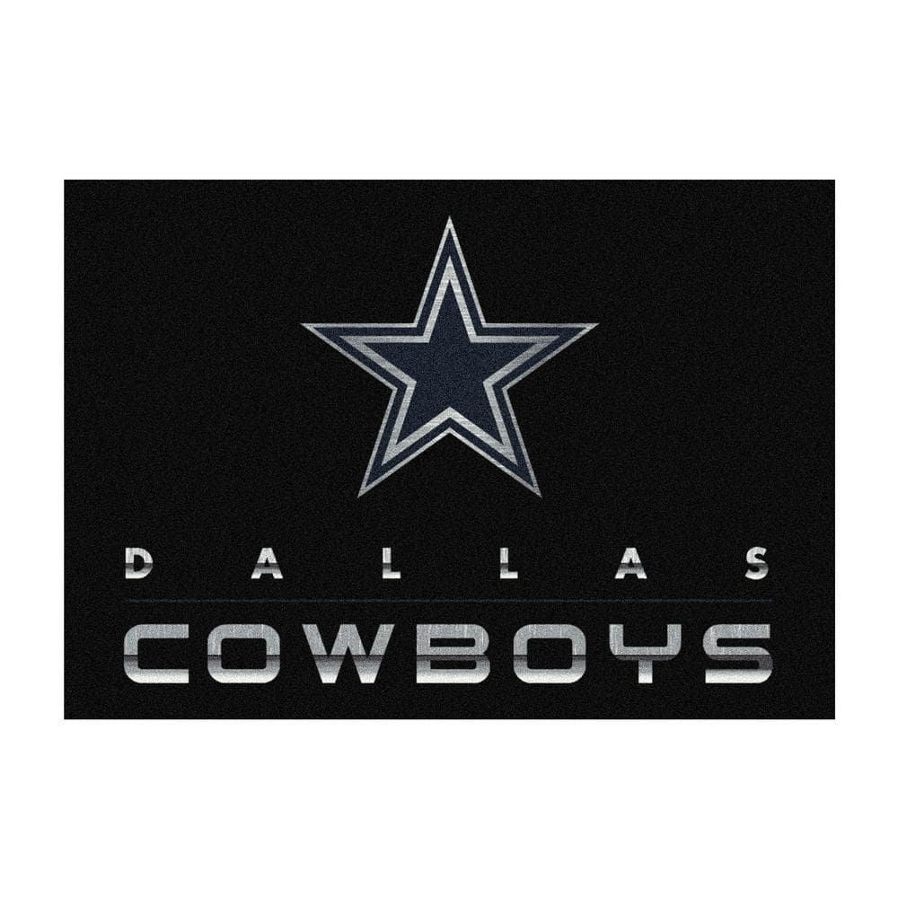 DALLAS COWBOYS 6 ft. x 8 ft. CHROME RUG price history on PriceWatchPro