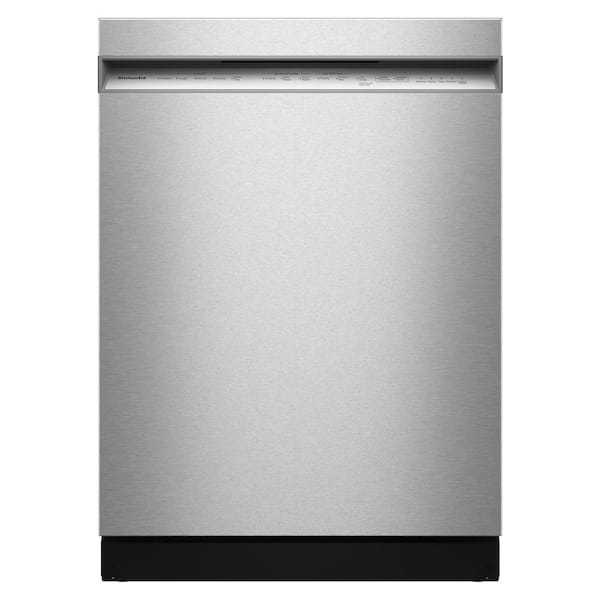 24 in. Front control Built-In Tall Tub Dishwasher in PrintShield Stainless with 40+ Total Wash Jets