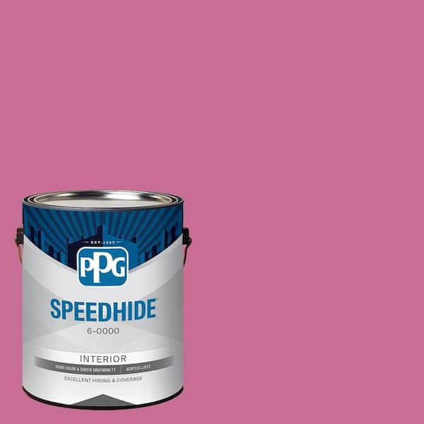 SPEEDHIDE 1 gal. PPG17-09 Florentine Pink Ultra Flat Interior Paint