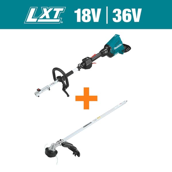 Makita LXT 18V X2 (36V) Lithium-Ion Brushless Cordless Couple Shaft Power Head (Tool-Only) String Trimmer Attachment