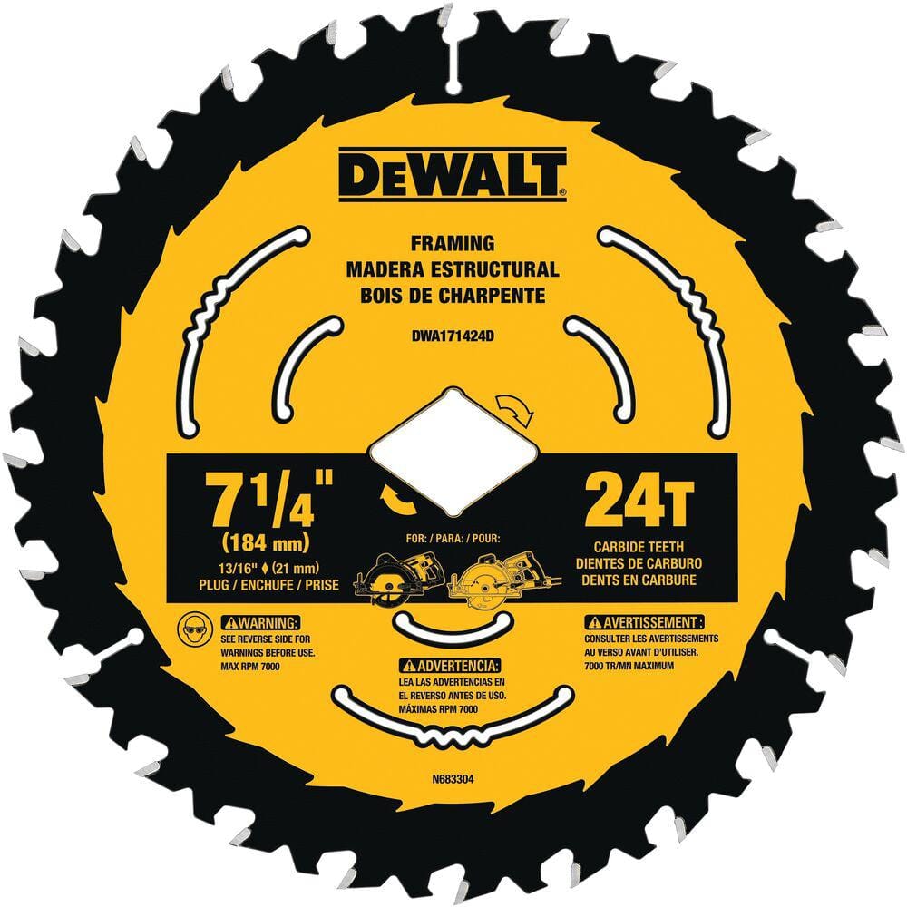 UPC 885911574464 product image for 7-1/4 in. 24-Tooth Tungsten Carbide Circular Saw Blades (10-Pack) | upcitemdb.com