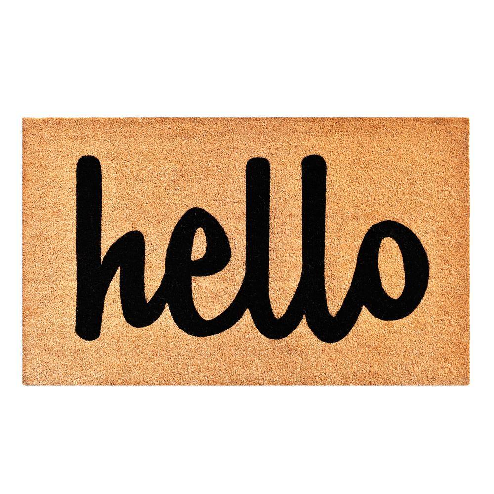 "Script Hello Doormat, 24"" x 48""" price history on PriceWatchPro