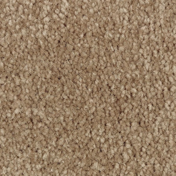 Lifeproof 8 in. x 8 in. Texture Carpet Sample - Mason II -Color Pebble Path