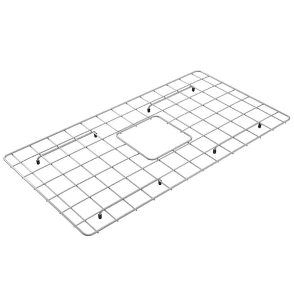 BOCCHI 27.25 in. L x 14.25 in. W Bottom Grid 2.0 in Stainless Steel for 32 in. 1362 Single Bowl Sink