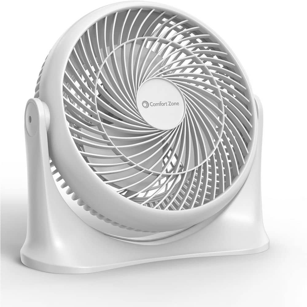 11 in. 3-Speed Table Fan with Adjustable Tilt in White price history on PriceWatchPro