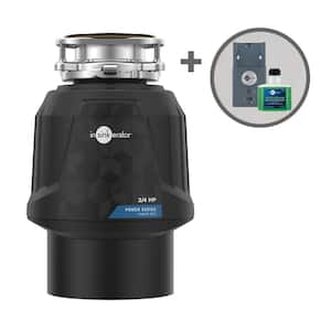 Power 900, 3/4 HP Food Waste Disposer, Power Series Continuous Feed Garbage Disposal with Boost Injection System