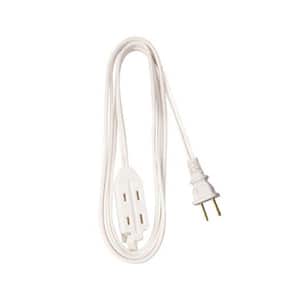 6 ft. 16/2 White Household Cube Tap Extension Cord