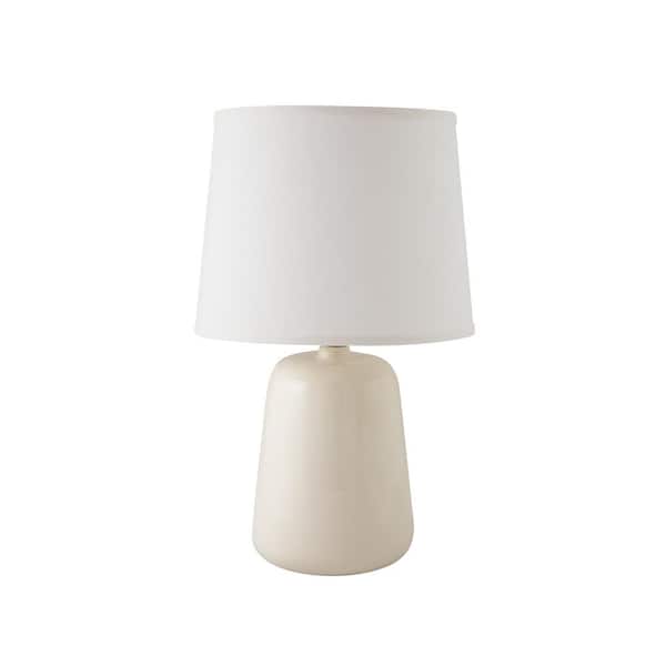 Gloss White Indoor Table Lamp 560, Aerin Bristol Table Lamp Shades