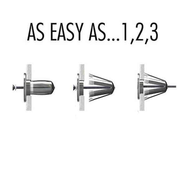 WingIts Grab Bar Fastener Standard Stainless Steel With