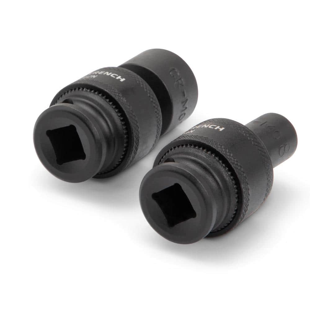 15-Piece Black Chrome Molybdenum Universal Impact Socket Set