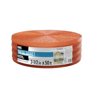 3 1/2 in. x 50 ft. Multi Use Sill Plate Gasket (144-Pack)