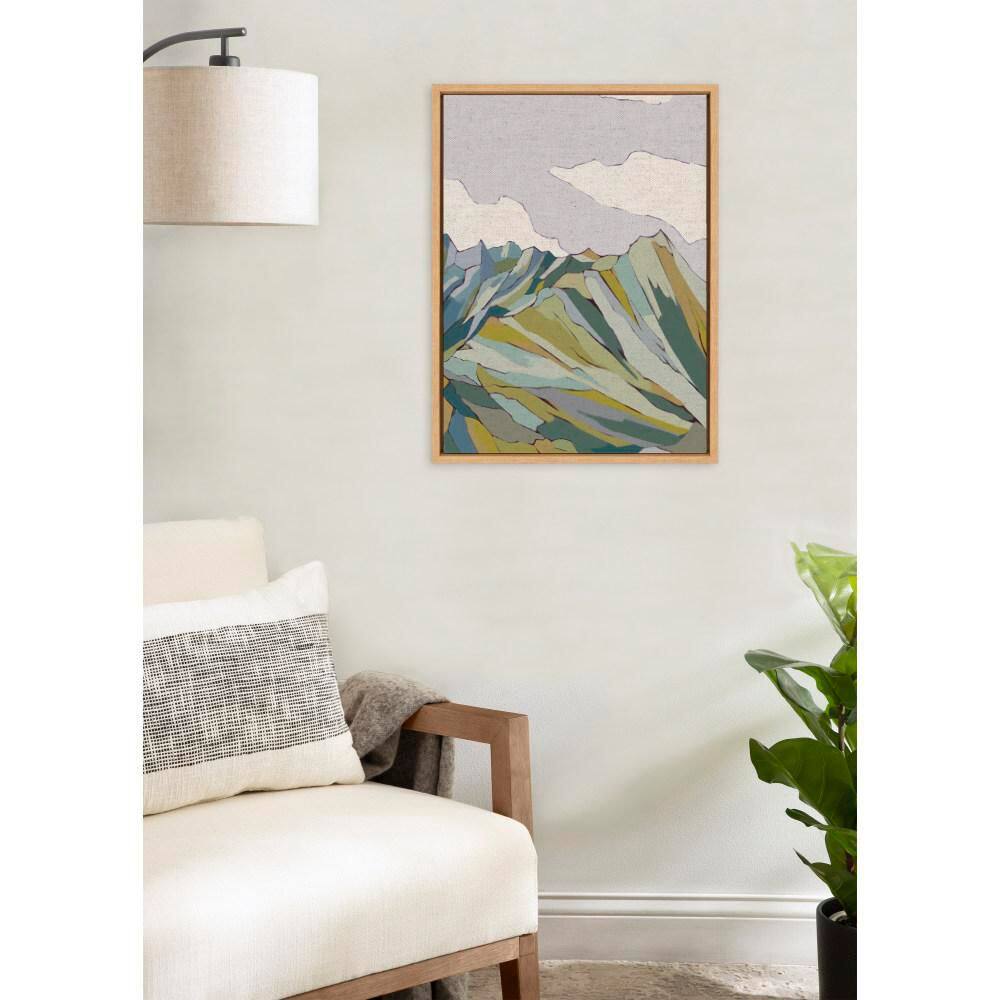 "Sylvie ""Matterhorn"" by Nikita Jariwala Natural Framed Art Print 18 in. x 24 in." price history on PriceWatchPro
