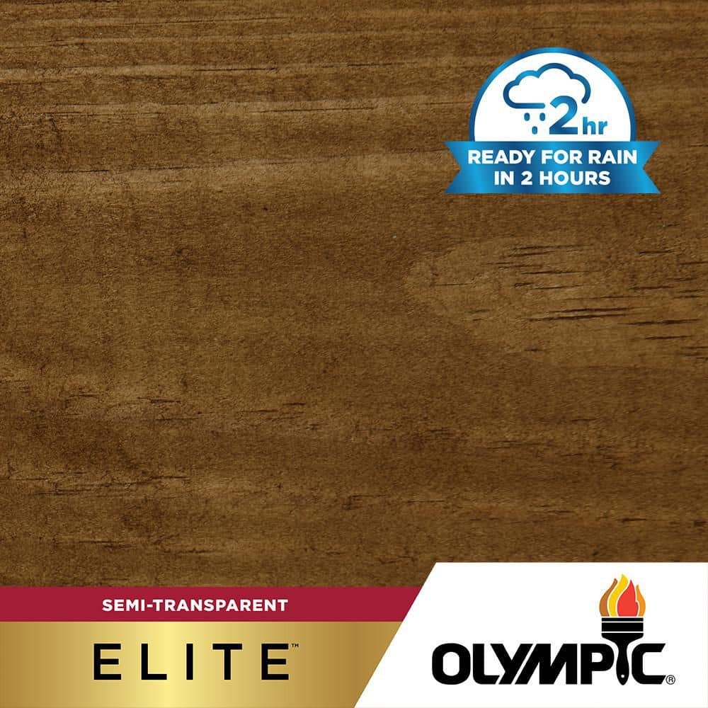 Elite 1 gal. ST-2028 Tobacco Semi-Transparent Exterior Stain and Sealer in One Low VOC price history on PriceWatchPro