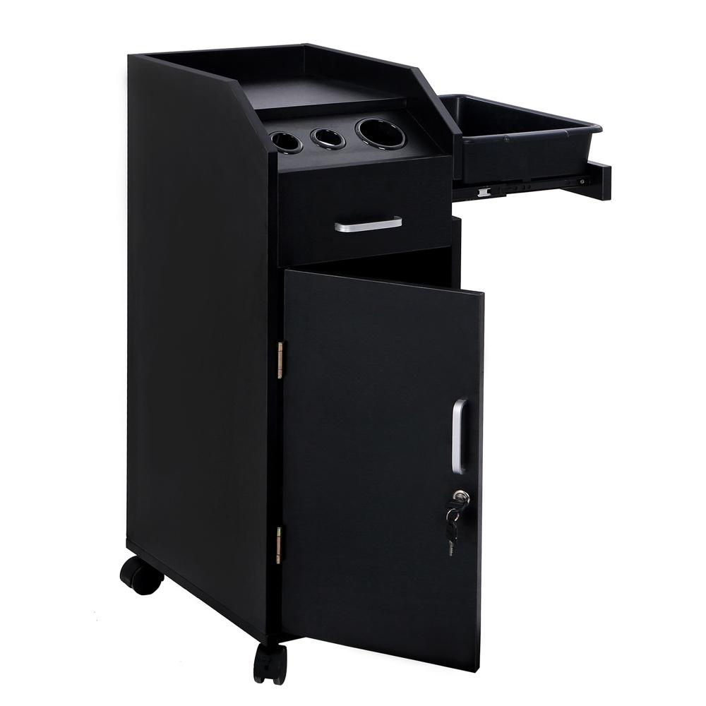 Karl home Salon Trolley Storage Cart with Storage Drawer Hair