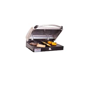 Stainless Steel Barbecue Grill Box for 3-Burner Stoves