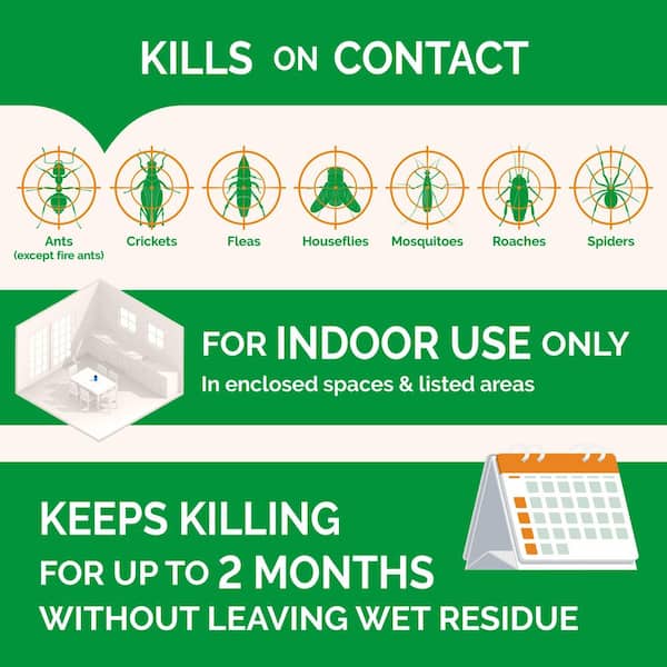 Insect Fogger Aerosol with Odor Neutralizer (3-Count) (12-Pack)