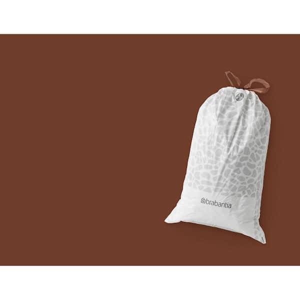 Brabantia PerfectFit Trash Bags (Size M / 16 Gallon) Thick Plastic