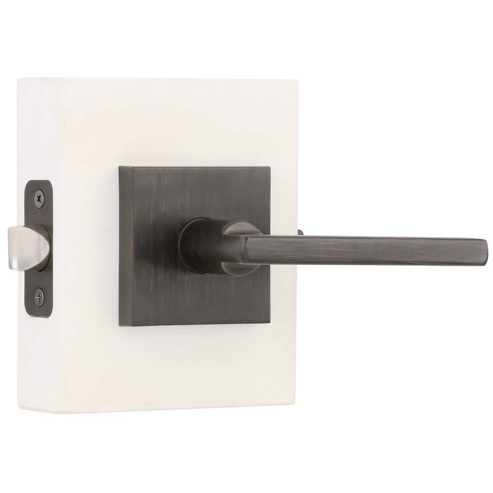 Kwikset Halifax Square Venetian Bronze Passage Hall/Closet Door