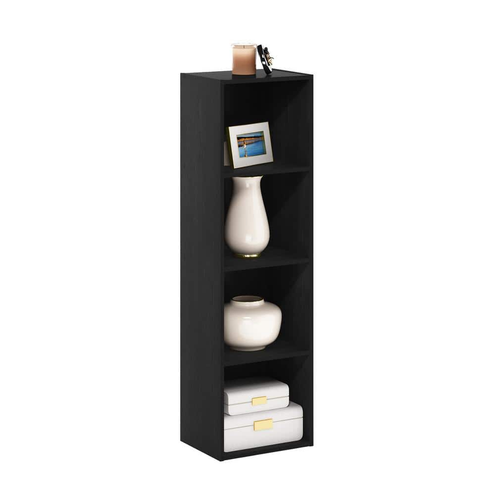 Furinno Blackwood 4-Tier Cube Storage Bookcase for Kids