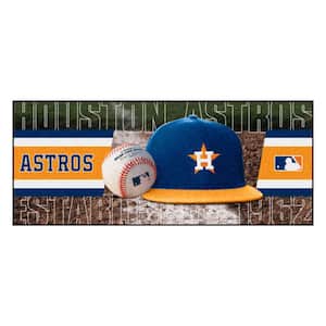 Houston Astros 3 ft. x 6 ft. Baseball Runner Rug