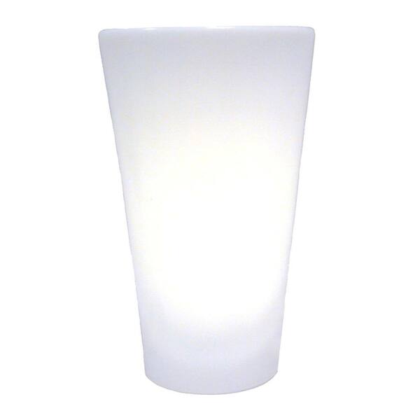 It's Exciting Lighting Vivid Series White Indoor/Outdoor Battery Operated 5-LED Sconce
