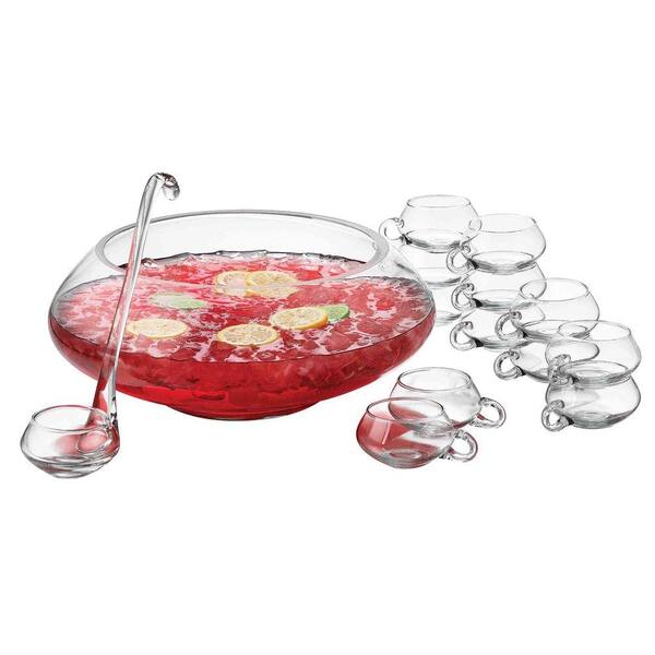 Libbey 14-Piece Moderno Punch Bowl Set