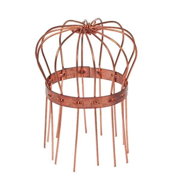 DISCONTINUED 3 in. Copper Round Wire Strainer