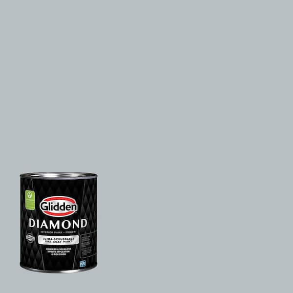 Glidden Diamond 1 qt. PPG1242-2 Touch Of Blue Satin Interior
