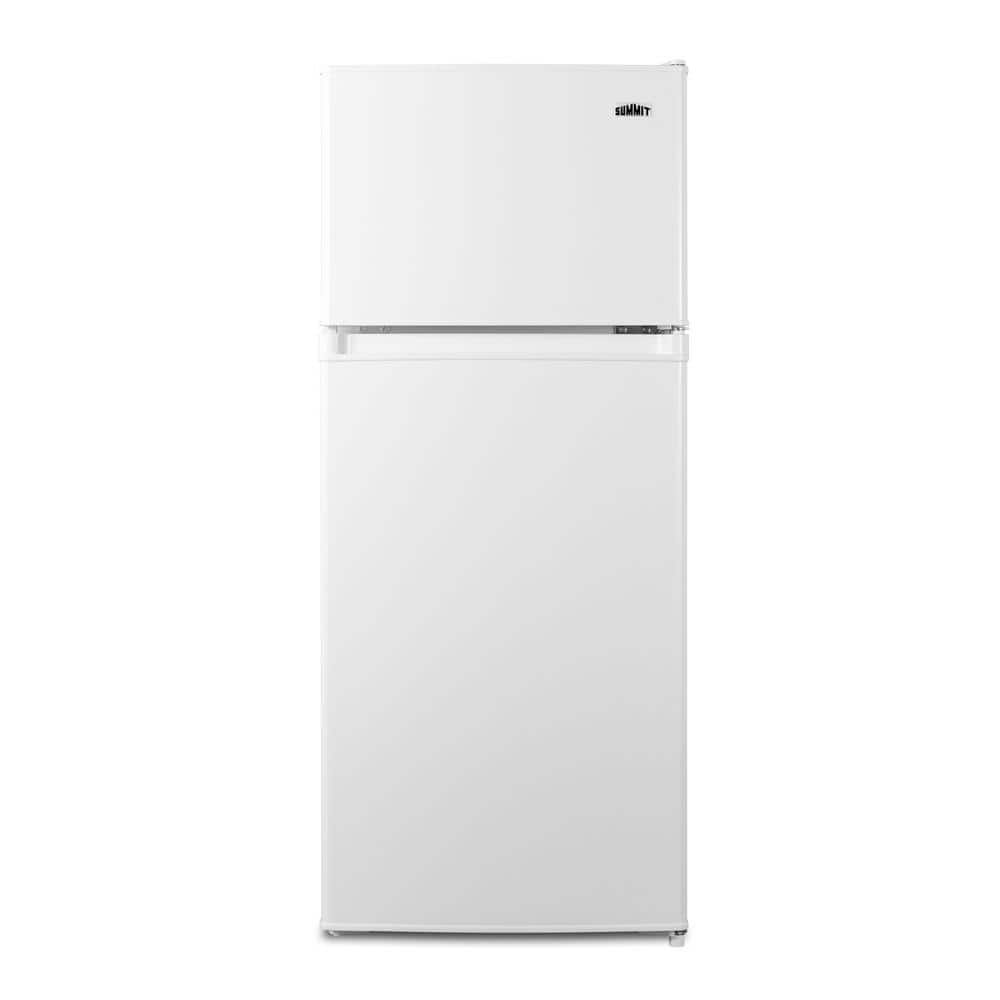 Selectiekader af hebben plotseling Summit Appliance 4.5 cu. ft. Top Freezer Refrigerator in White, Counter  Depth CP72W - The Home Depot