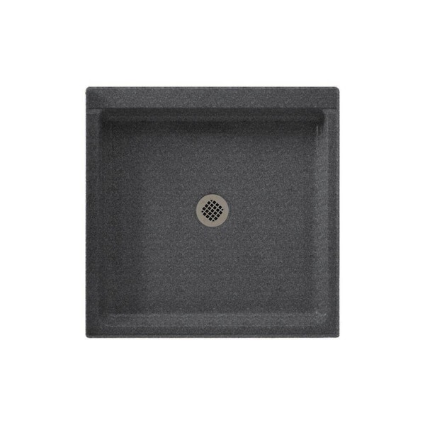 Swan 42 in. L x 42 in. W Alcove Shower Pan Base with Center Drain in Night Sky