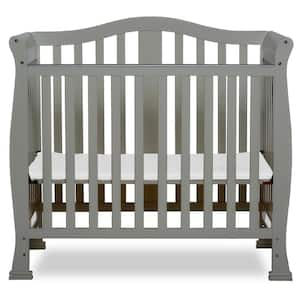 Naples 4-in-1 Cool Grey Convertible Mini Crib