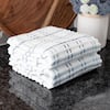 RITZ Royale Black Solid Cotton Kitchen Towel (Set of 2) 012987 - The Home  Depot