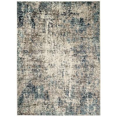 Home Dynamix Modern Abstract Area Rug 7'9x10'2 Rectangle Mutli-Blue Home Dynamix Modern Abstract Area Rug 7'9x10'2 Rectangle Mutli-Blue
