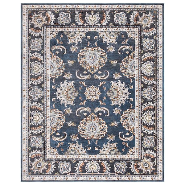 Home Decorators Collection Carlisle Navy 5 ft x 6 ft 8 in Area Rug